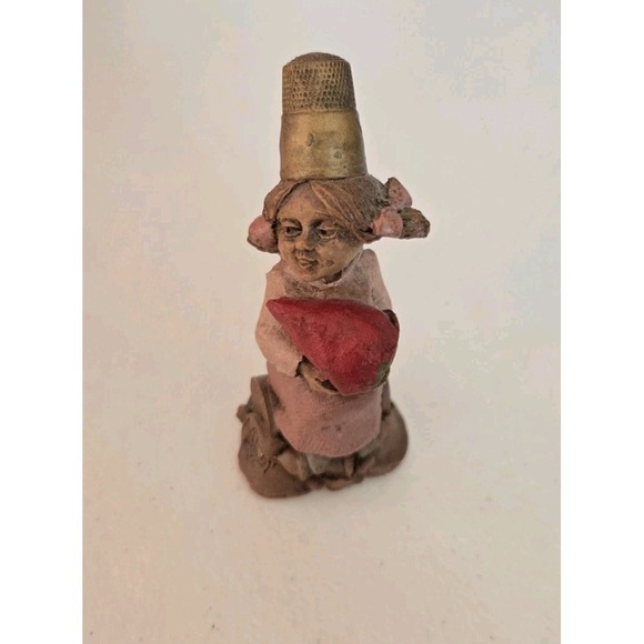 Tom Clark Mendy Figurine Gnome Sculpture Signed Cairn Studio 1989 - Picture 2 of 6